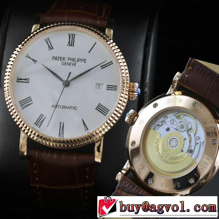 自動巻き スイスムーブメント  男性用腕時計 patek philippe philippe パテックフィリップ  メンズ腕時計